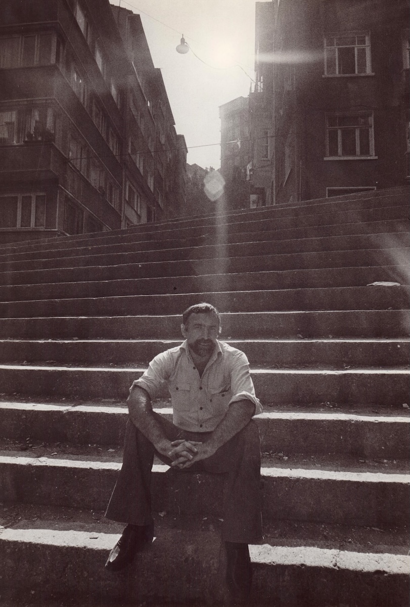 September 2, 1978, Saturday. Mehmet Güleryüz photographed by Ara Güler. © Estate of Mehmet Güleryüz