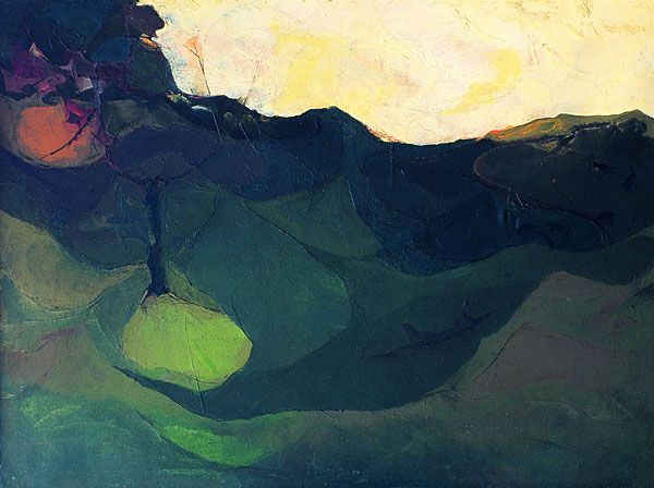 
                  Landscape (Peace), 1964, Oil on canvas, 86 x 116 cm        