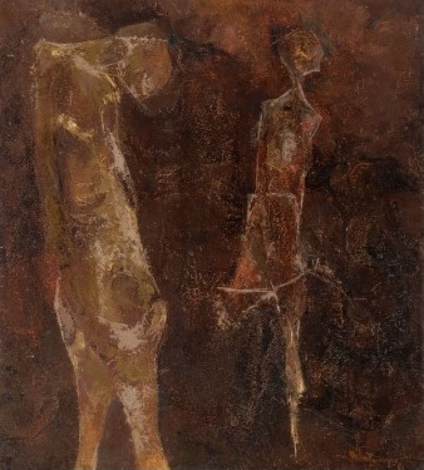 
                  Untitled, 1964, Oil on canvas, 65 x 59.7 cm        