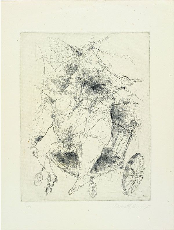 
                  Eau Forte 3/20, 1965, Gravure, 31.5 x 24 cm        