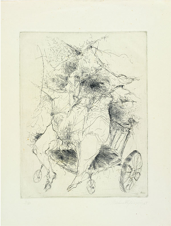 &Eau Forte 3/20&, 1965, Gravür, 31.5 x 24 cm