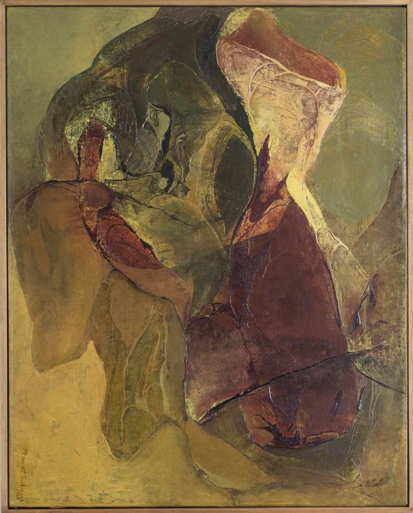 
                  Landscape, 1965, Oil on canvas, 81 x 65 cm        