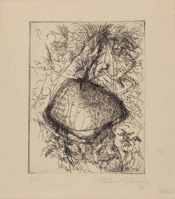 
                  Untitled 1/15, 1966, Gravure, 18 x 14 cm        