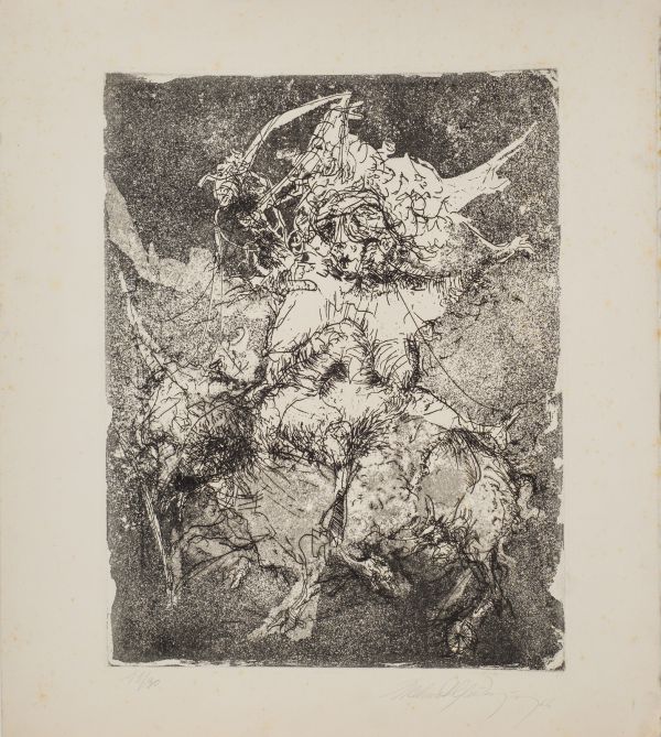 
                  Untitled 2/10 11/30, 1966, Gravure, 31,5 x 24 cm        
