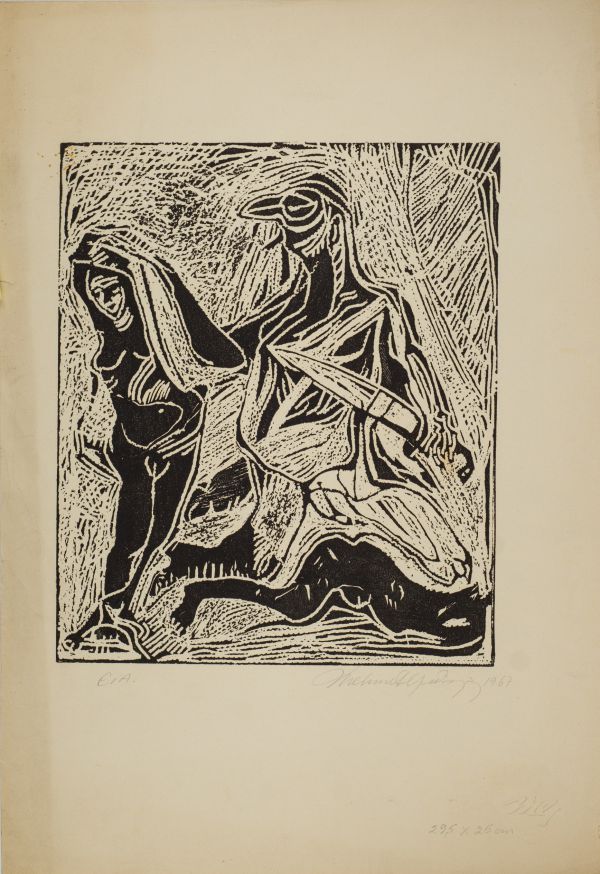 
                  Femicide, 1967, Giclée Fine Art Print on Hahnemühle Matt Fibre 200, 49,5 x 34 cm        