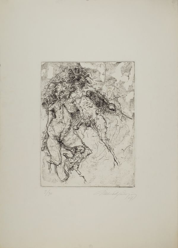 
                  Untitled 7/20  8/30, 1967, Gravure, 24,5 x 18,5 cm        