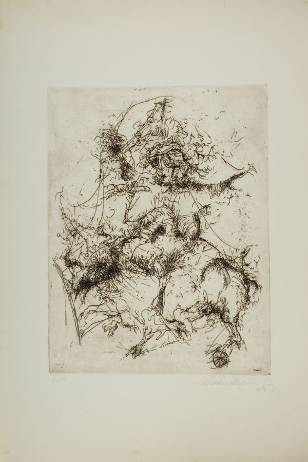 
                  Untitled E.A, 1967, Gravure, 31,5 x 24 cm        