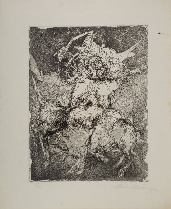 
                  Untitled 5/30, 1967, Gravure, 31,5 x 24 cm        