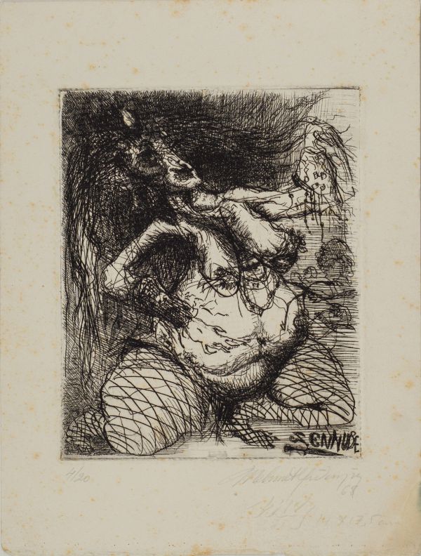 
                  Zennube, 1968, Gravure, 26 x 20 cm        