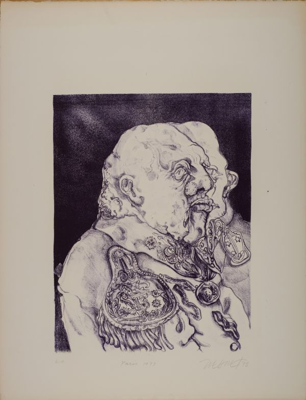 
                  Untitled E.A , 1973 Paris, 1973, Lıthography, 65 x 50,5 cm        