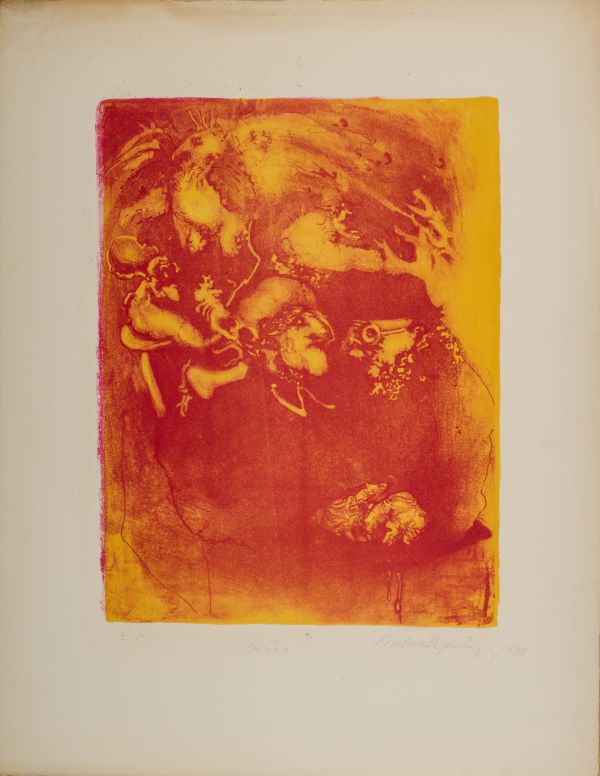 
                  Untitled E.A , 1973 Paris, 1973, Lıthography, 60,5 x 50,5 cm        