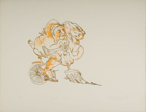 
                  Untitled E.A , 1973 Paris, 1973, Lıthography, 50 x 65 cm        