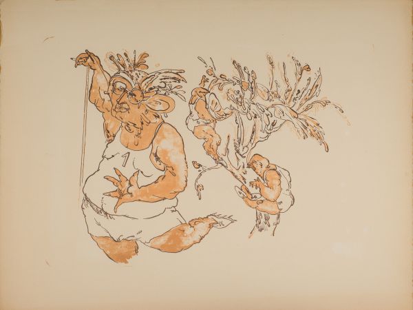 
                  Untitled ,1974, 1974, Lıthography, 50,5 x 66 cm        