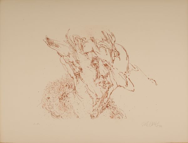 
                  Untitled E.A , 1974, 1974, Lıthography, 50,5 x 66 cm        