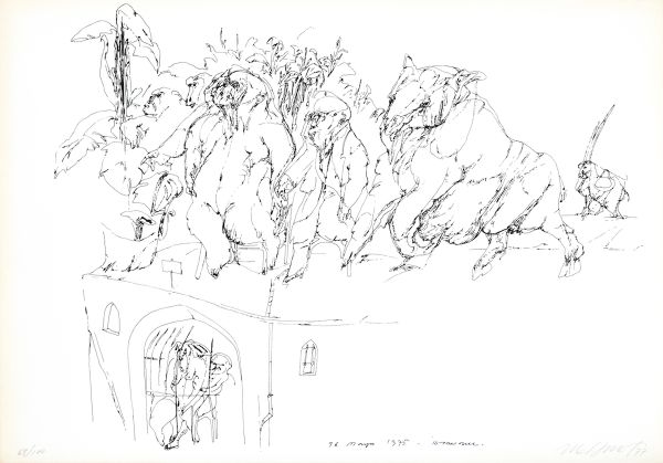 
                  16 May 1975 Istanbul, 1977, Silkscreen, 30 x 43 cm        