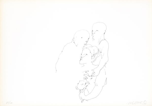 
                  Untitled, 1977, Silkscreen, 30 x 43 cm        