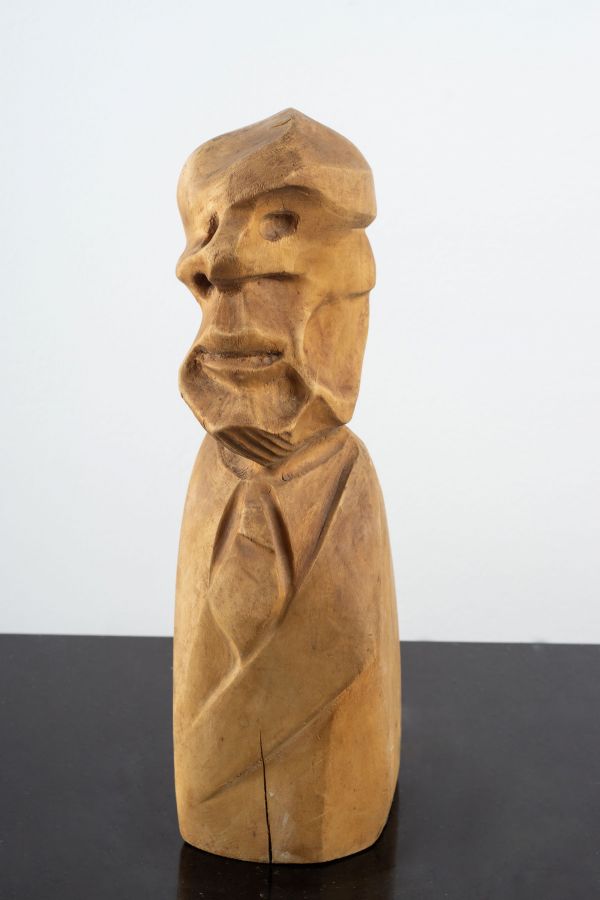 
                  Bureaucrat, 1977, Wood, 29 x 10 cm        