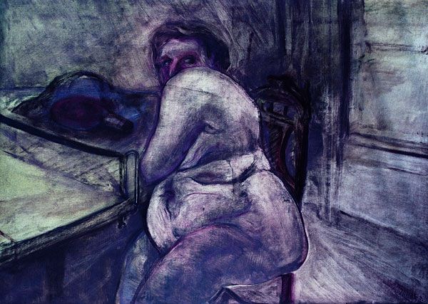 
                  Ping Pong Table and The Nude, 1978, Oil on canvas, 78 x 100 cm        