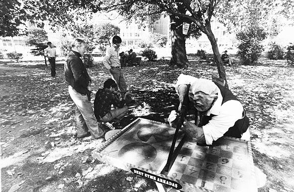 
                  The Museum of Oddities, Academy Art Festival, 1979, Papier-mâché, mixed media, installation, 160 x 120 cm        