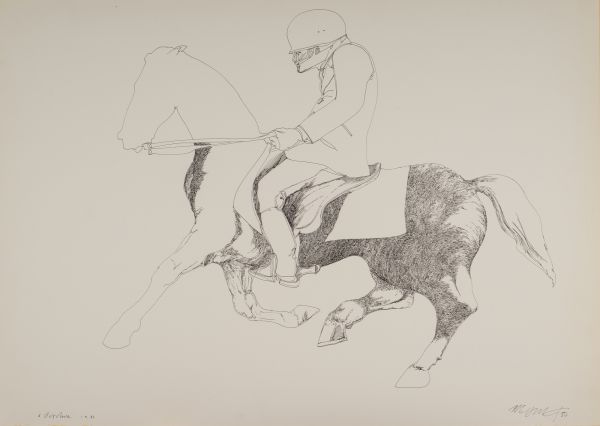 
                  October 6 , 1982 İstanbul, 1982, Rotring on paper, 50 x 66 cm        