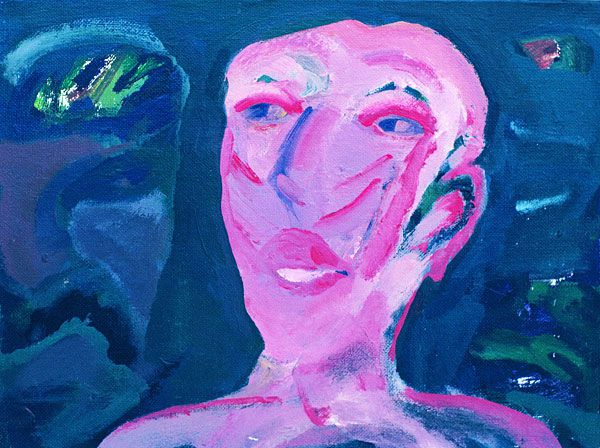 
                  The Couple, 1983, Mixed media, 30.3 x 22.8 cm        