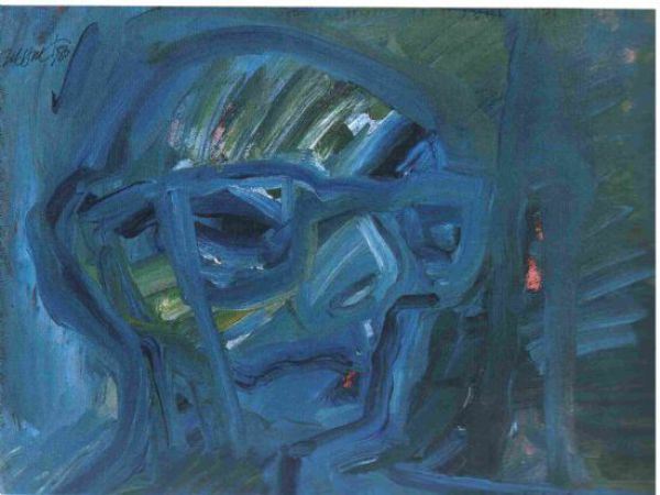 
                  Portrait II, 1983, Mixed media, 23 x 31 cm        