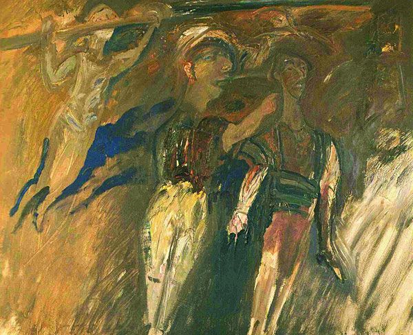 
                  Acrobat, 1983, Mixed media, 36.5 x 47 cm        