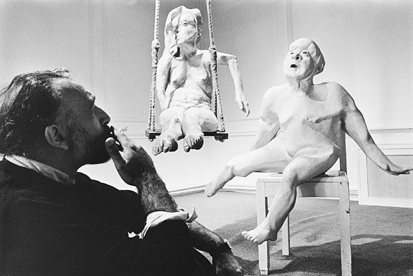 
                  Circus, 1984, Papier maché, mixed media,  x  cm        