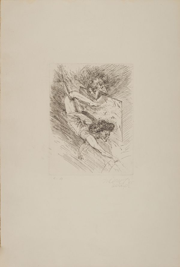 
                  Untitled E.A ,1985, 1985, Gravure, 23 x 17,5 cm        