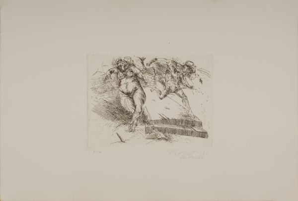 
                  Untitled 3/10 ,1985, 1985, Gravure, 17,5 x 23,5 cm        