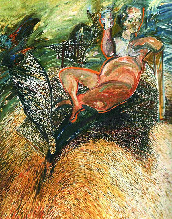 
                  Jealous, 1986, Oil on canvas, 162 x 130 cm        