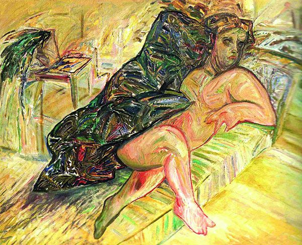 
                  You are Boring Me, 1986, Oil on canvas, 130 x 162 cm        