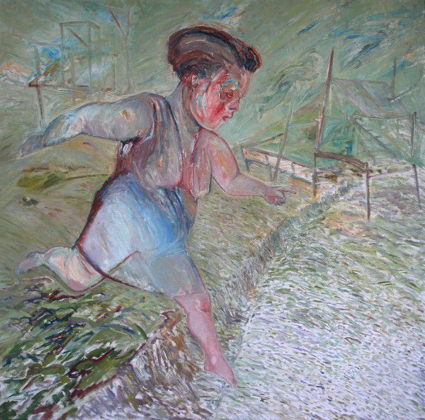 
                  Untitled, 1986, Oil on canvas, 150 x 150 cm        