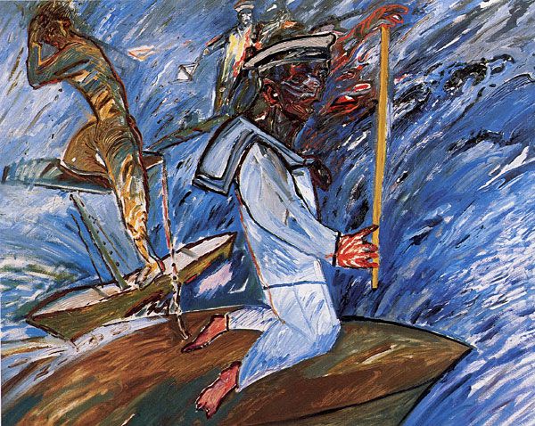 
                  The Sea Wolf, 1987, Oil on canvas, 130 x 162 cm        
