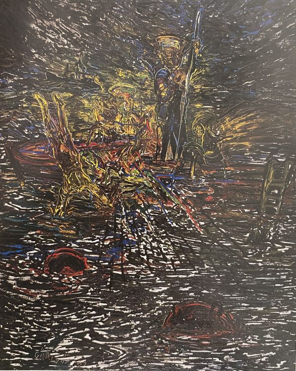 
                  Untitled, 1989, Oil on canvas, 130 x 162 cm        
