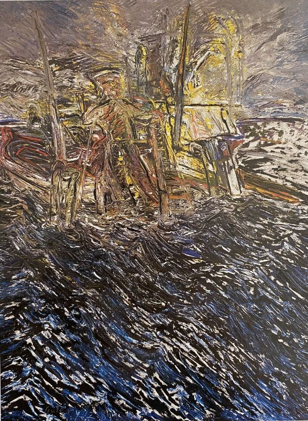 
                  Untitled, 1989, Oil on canvas, 116 x 89 cm        