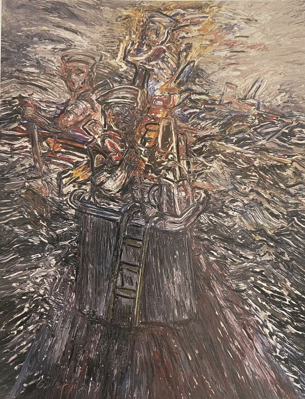 
                  Untitled, 1989, Oil on canvas, 116 x 89 cm        