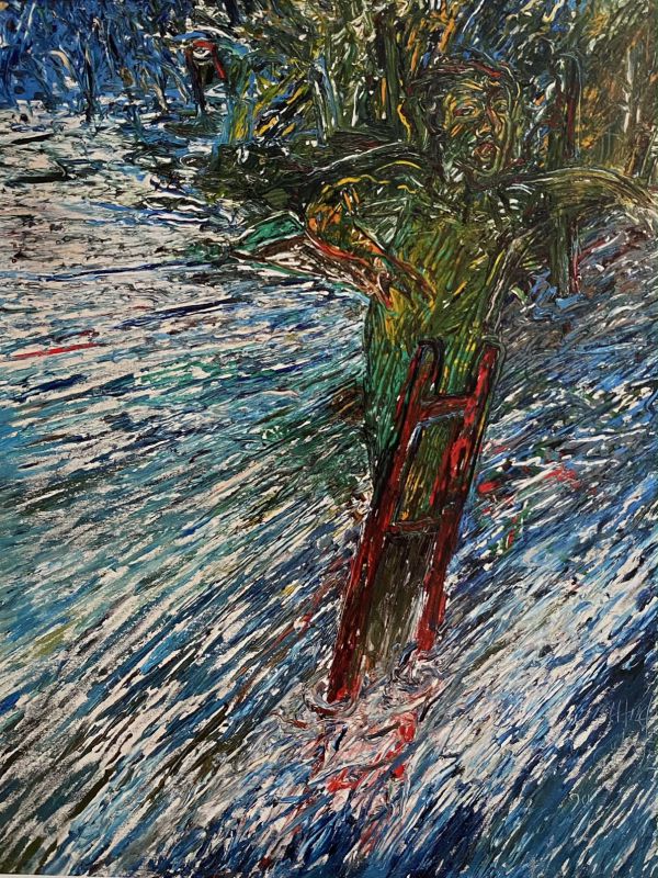 
                  Untitled, 1990, Oil on canvas, 116 x 89 cm        