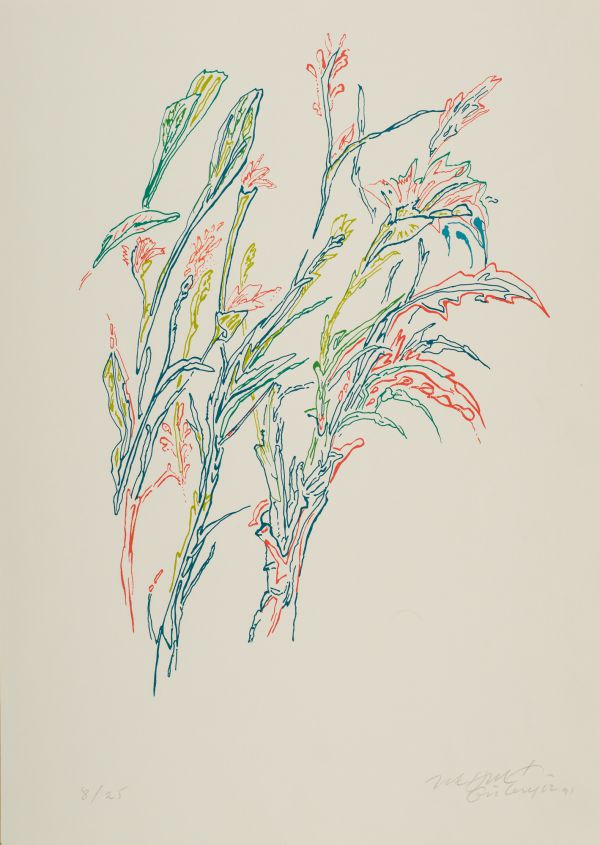 
                  Untitled, 1991, Screen printing, 51 x 36 cm        