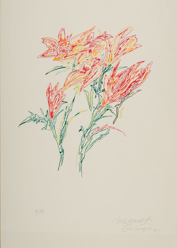 
                  Untitled, 1991, Screen printing, 51 x 36 cm        