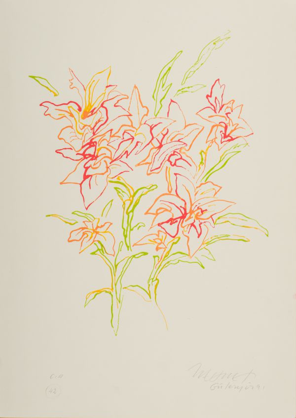 
                  Untitled, 1991, Screen printing, 51 x 36 cm        