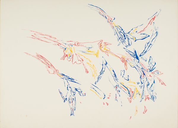 
                  Untitled, 1991, Screen printing, 51 x 36 cm        