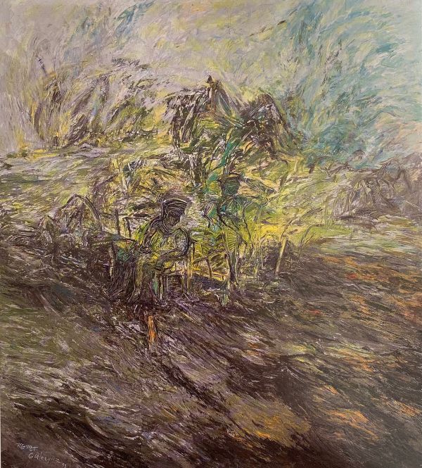 
                  Untitled, 1992, Oil on canvas, 300 x 260 cm        