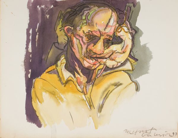 
                  Untitled, 1997, Watercolor on paper, 32 x 41 cm        