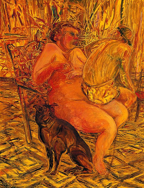 
                  Let Me Have A Look, 2001, Oil on canvas, 116 x 89 cm        