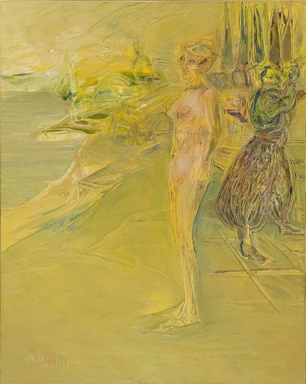 
                  Untitled, 2003, Oil on canvas, 70 x 56 cm        