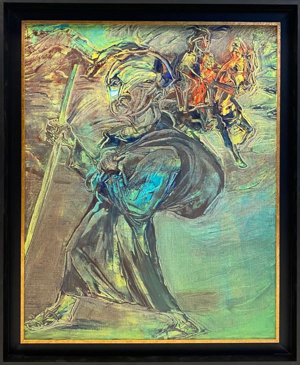 
                  Simon de St Quintin, 2006, Oil on canvas, 70 x 56 cm        