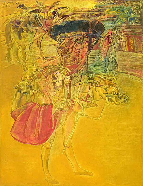 
                  Matador, 2008, Oil on canvas, 65 x 50 cm        