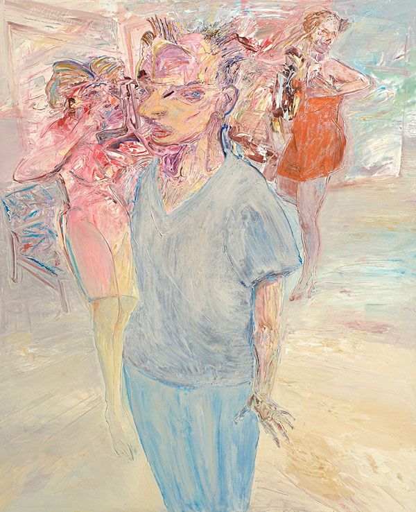 
                  I Am Shocked, 2008, Oil on canvas, 162 x 130 cm        