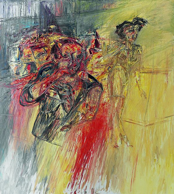 
                  Pastry Shop, 2008, Oil on canvas, 180 x 160 cm        